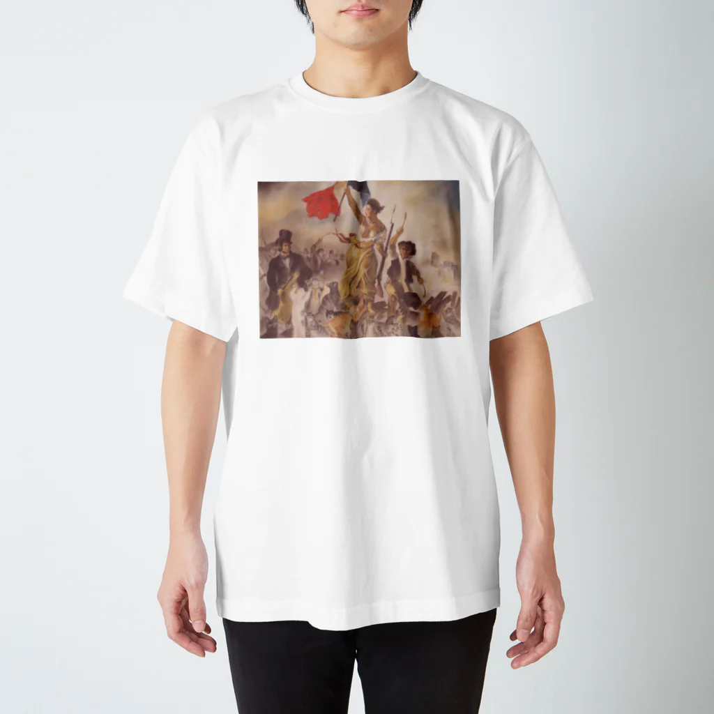 目羅　健嗣の猫じゃらし祭り（メラノ美術館） Regular Fit T-Shirt