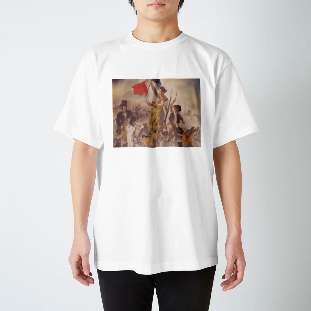 目羅　健嗣の猫じゃらし祭り（メラノ美術館） スタンダードTシャツ