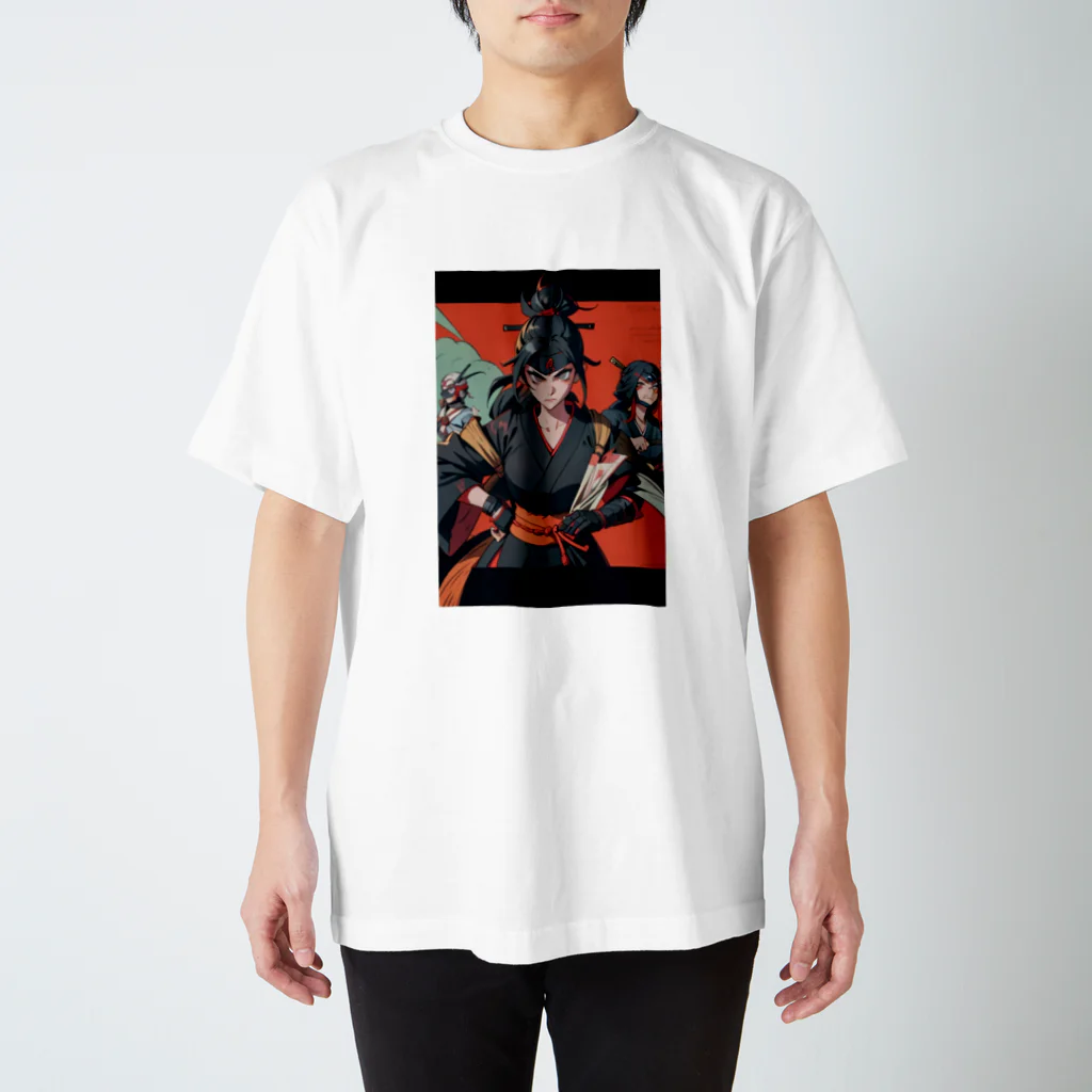 kimono_musume  AI artのscene12 Regular Fit T-Shirt