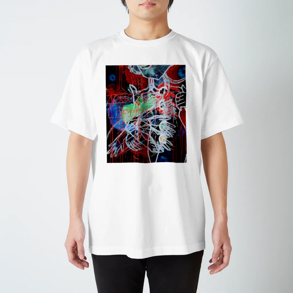 ドント・ウォーリィのNO GO SIGNAL go go rock'n roll スタンダードTシャツ