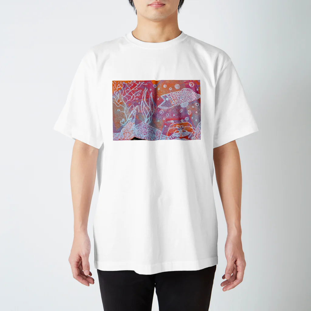 お茄子の直売所のうみのなか Regular Fit T-Shirt