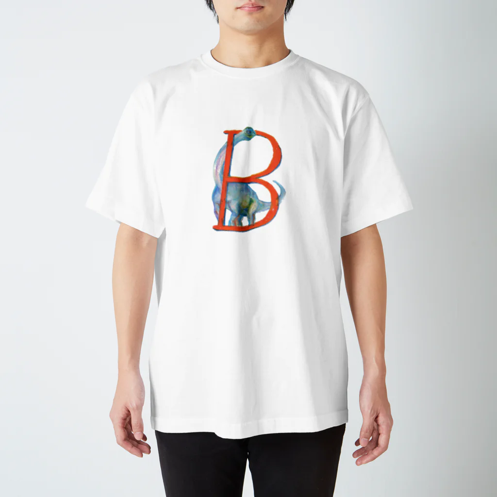 kurahiromiの恐竜　B　ブラキオサウルス Regular Fit T-Shirt