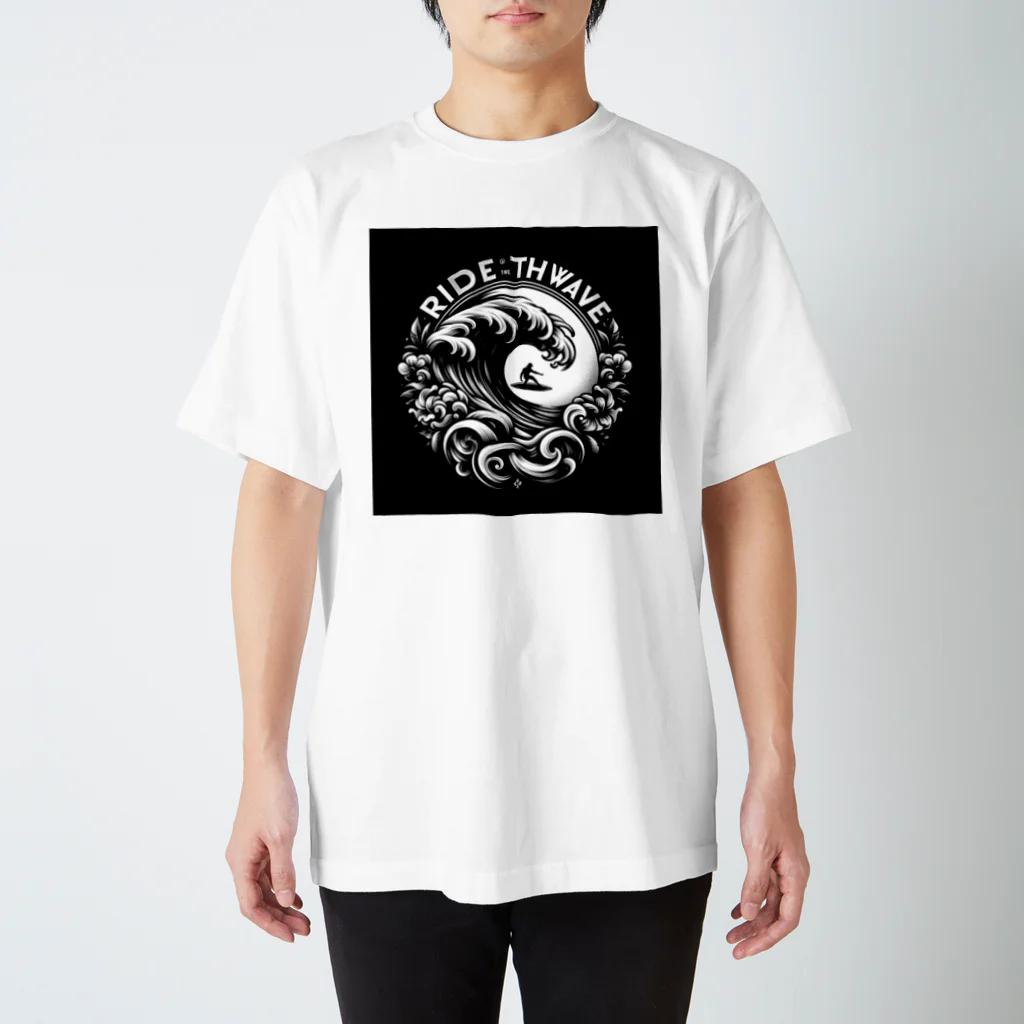 E.LのRIDE THE WAVE スタンダードTシャツ