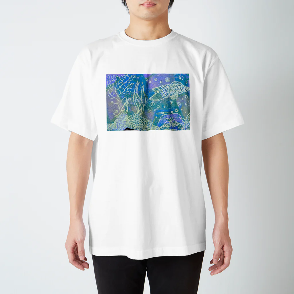 お茄子の直売所のうみのなか Regular Fit T-Shirt