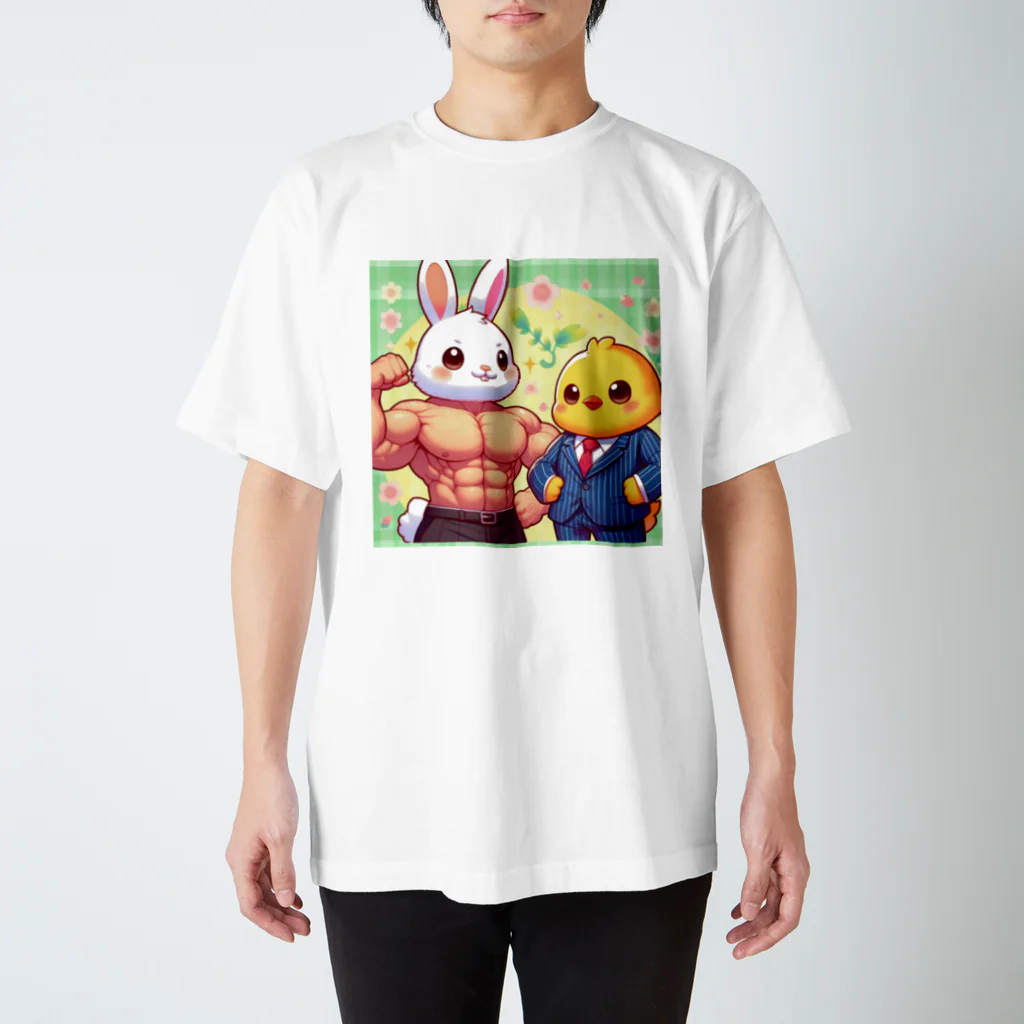 jyabajyaの親愛なる君と僕‐ダサカワVer. スタンダードTシャツ