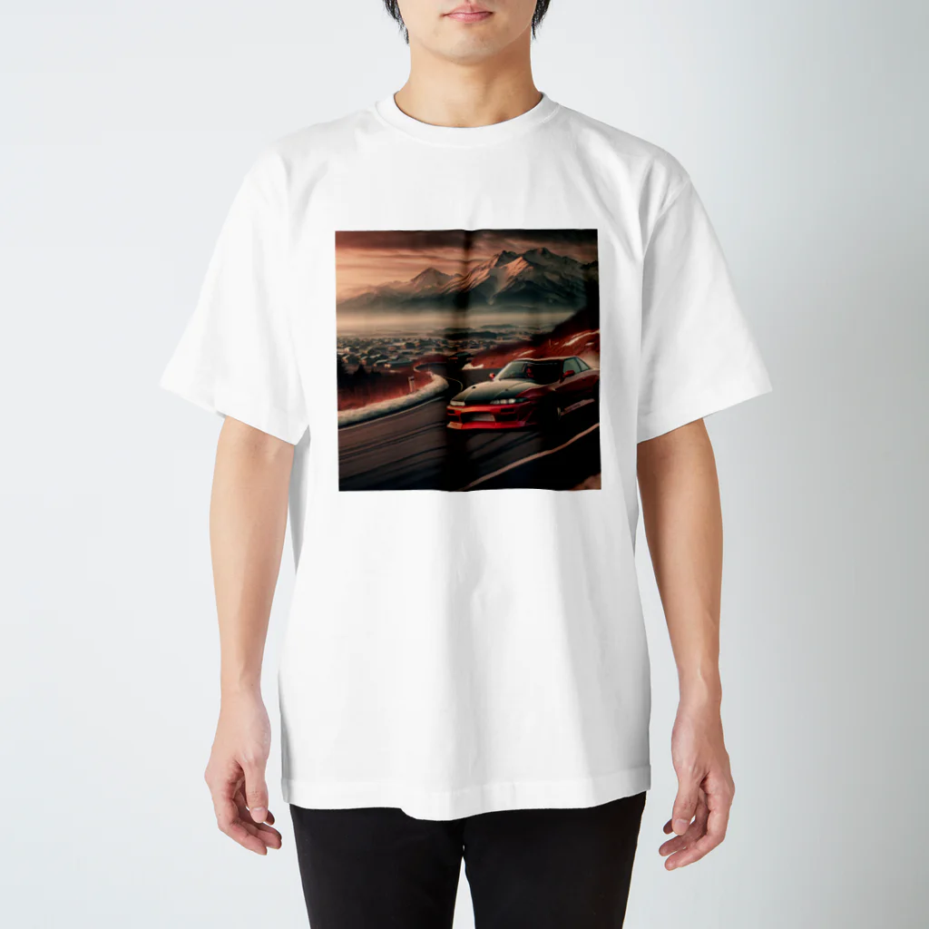 DRIFT CARSのドリフト　シルビア スタンダードTシャツ