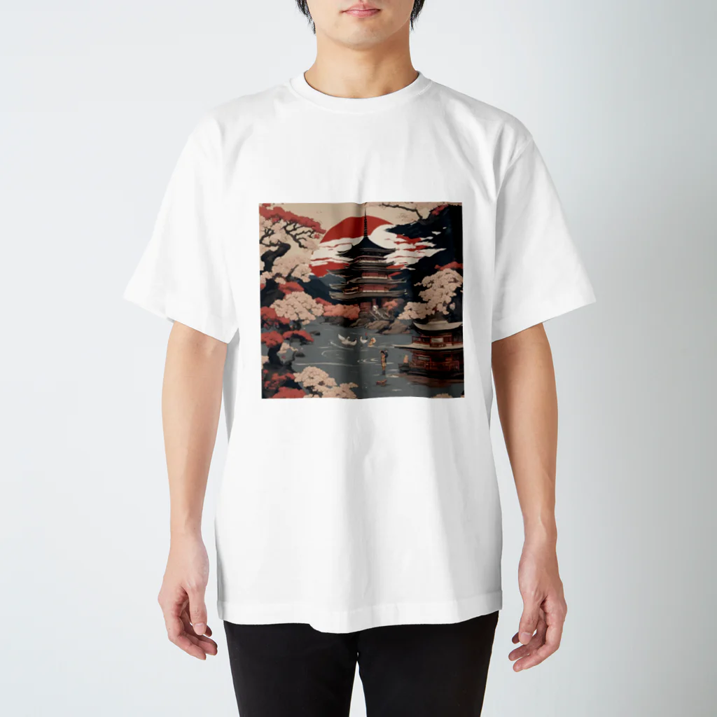 ジャパンの日本風景 Regular Fit T-Shirt