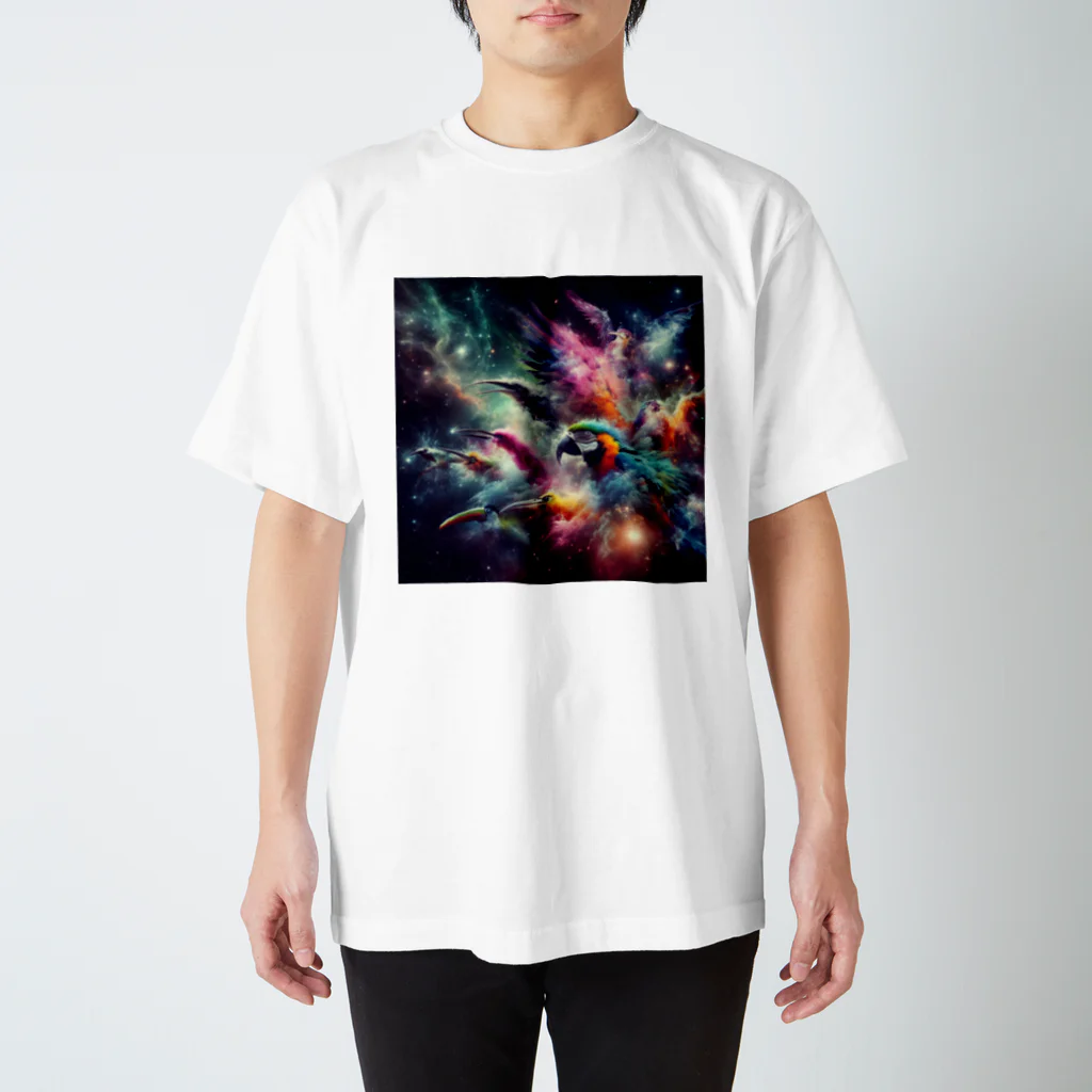 fitsの宇宙の鳥 スタンダードTシャツ