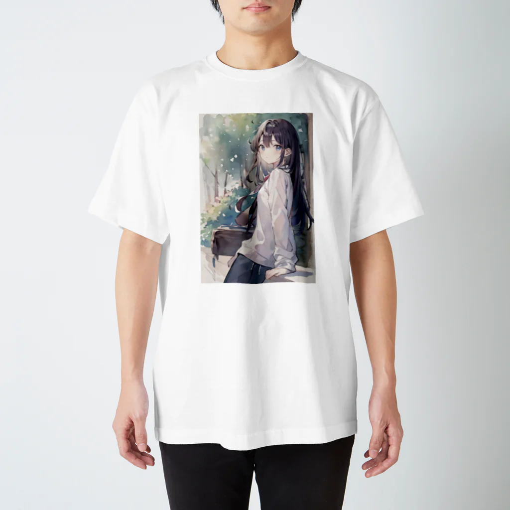 恋愛ヒントブックのいつも大人しい女の子 Regular Fit T-Shirt