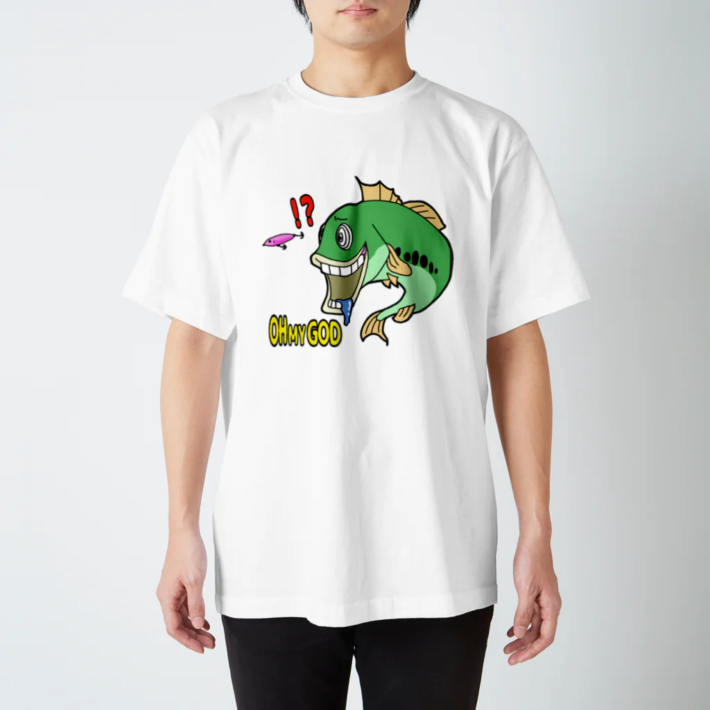 FISH UPのブラバくん　OH MY GOD カラー Regular Fit T-Shirt