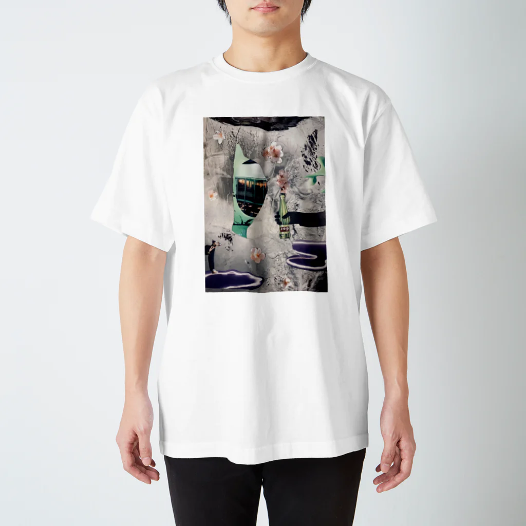 kirokokeshiのへんてこりん宇宙人 Regular Fit T-Shirt