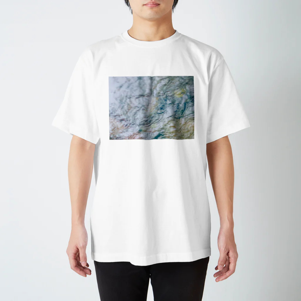 ayaTobi_rippleのフラッピー◎波紋 Regular Fit T-Shirt