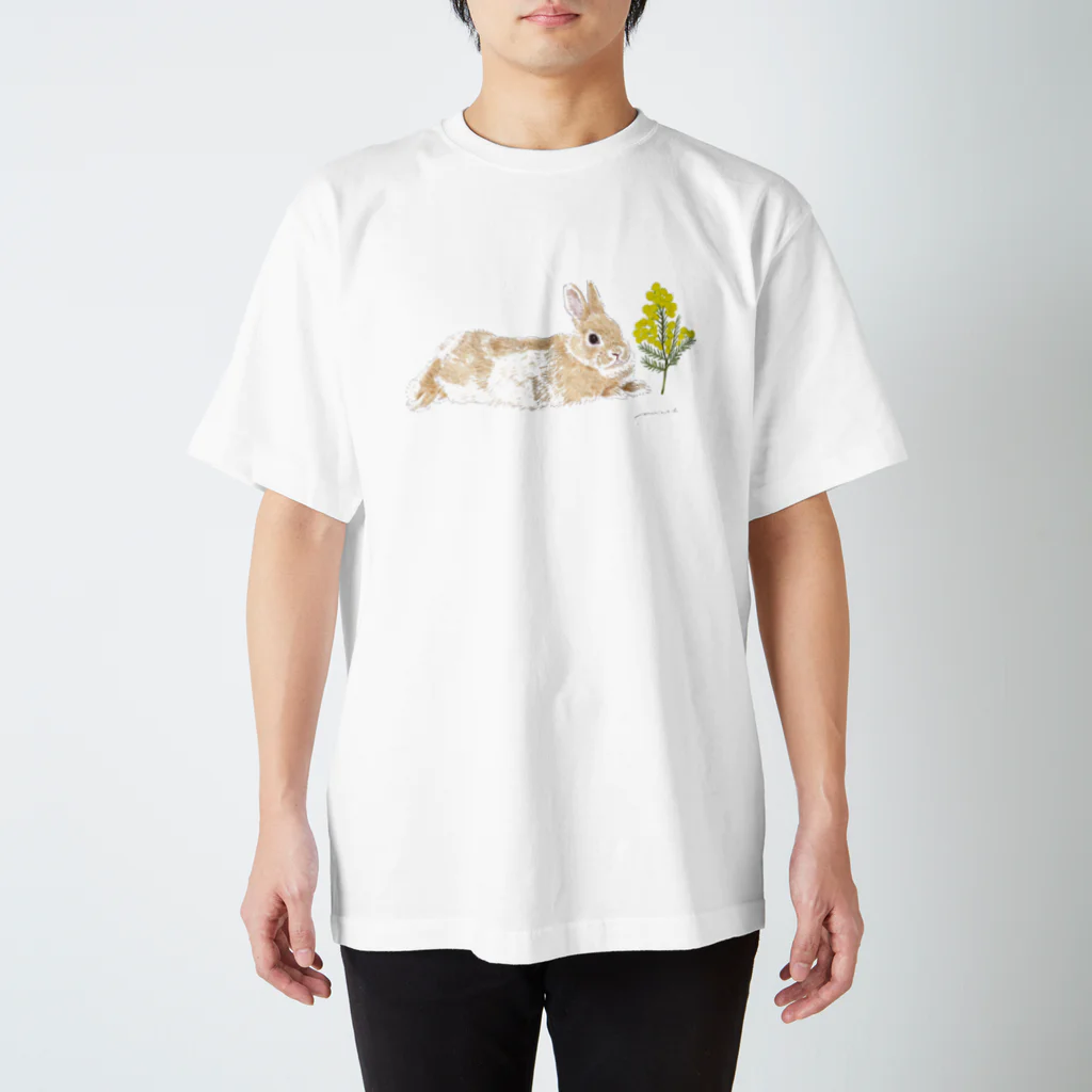 ヒラノマキコの2023.3月うさぎ Regular Fit T-Shirt