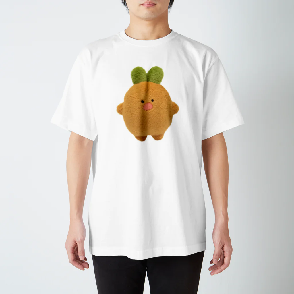 田中ぱんのぱんぱぱん SUZURI店のまんどんごん(実写) スタンダードTシャツ