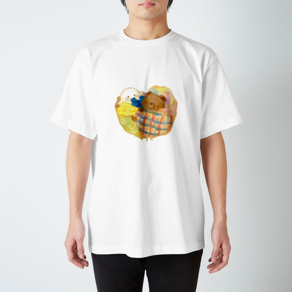 ひだまりのくまのねむねむ Regular Fit T-Shirt