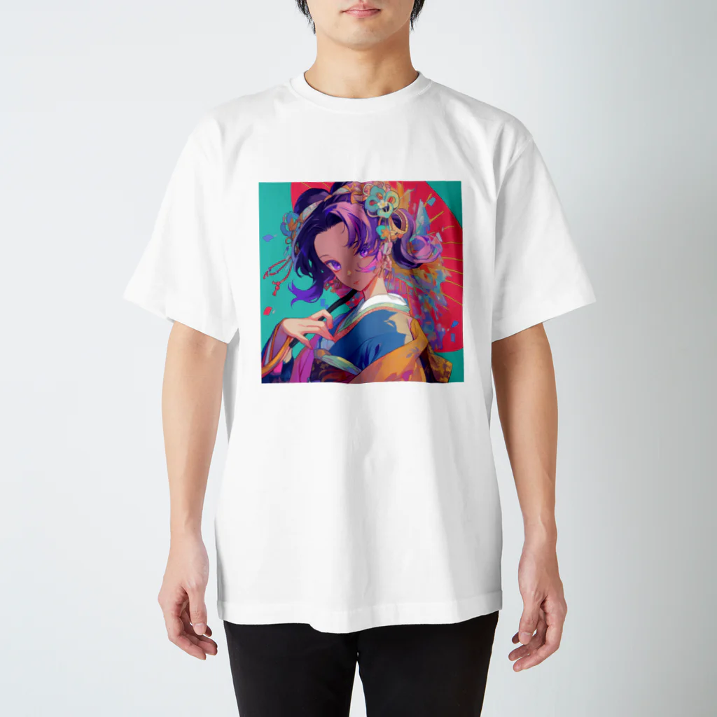 AQUAMETAVERSEの彩りの風に吹かれて Marsa 106 スタンダードTシャツ