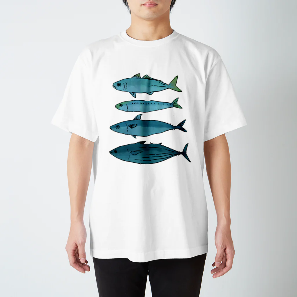 tomo0707222の青魚たち Regular Fit T-Shirt