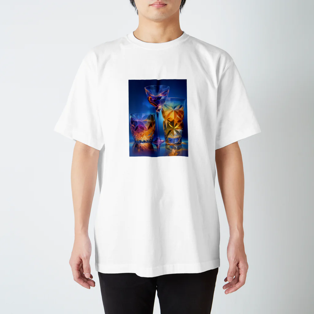 AQUAMETAVERSEの豪華なバカラのグラス　ラフルール　1859 スタンダードTシャツ