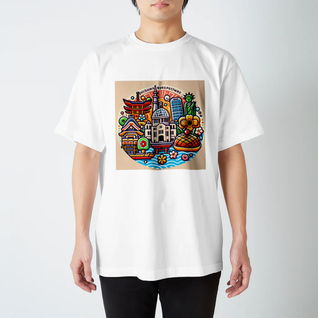 CHRON SHIROの広島県 スタンダードTシャツ