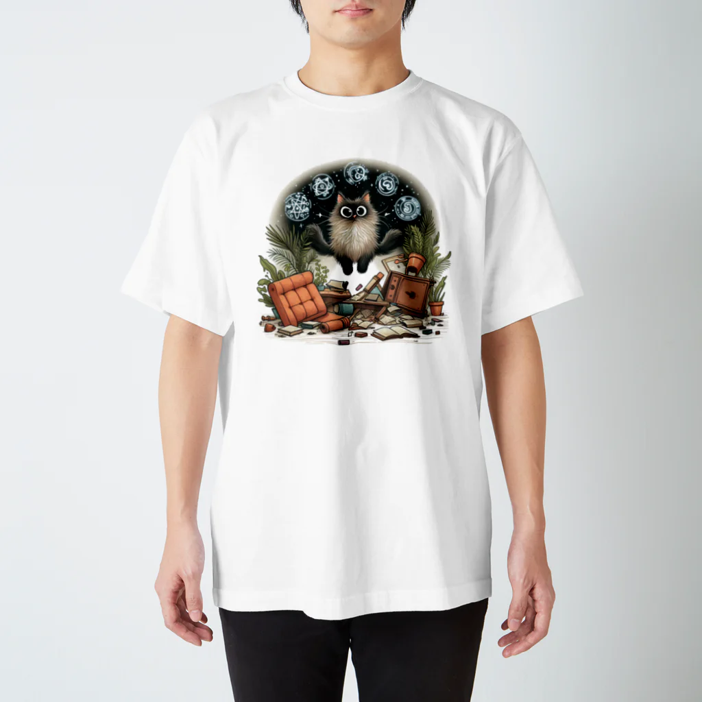 UNIQUE LIFE♪のmagical cat Regular Fit T-Shirt