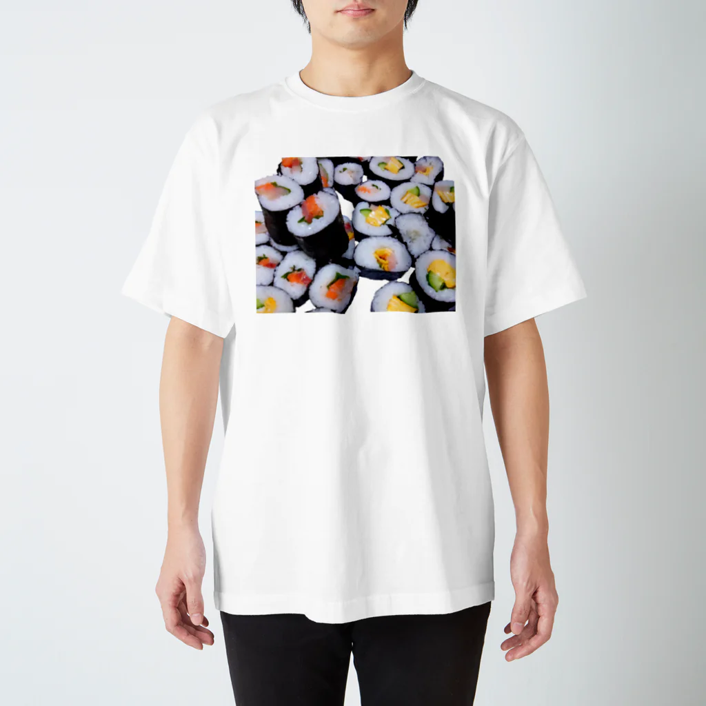 コミック&ブラックの巻き寿司 티셔츠