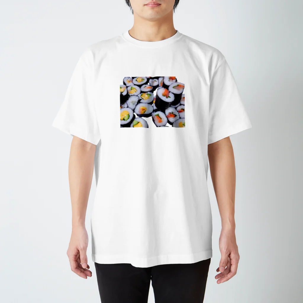 コミック&ブラックの巻き寿司 Regular Fit T-Shirt