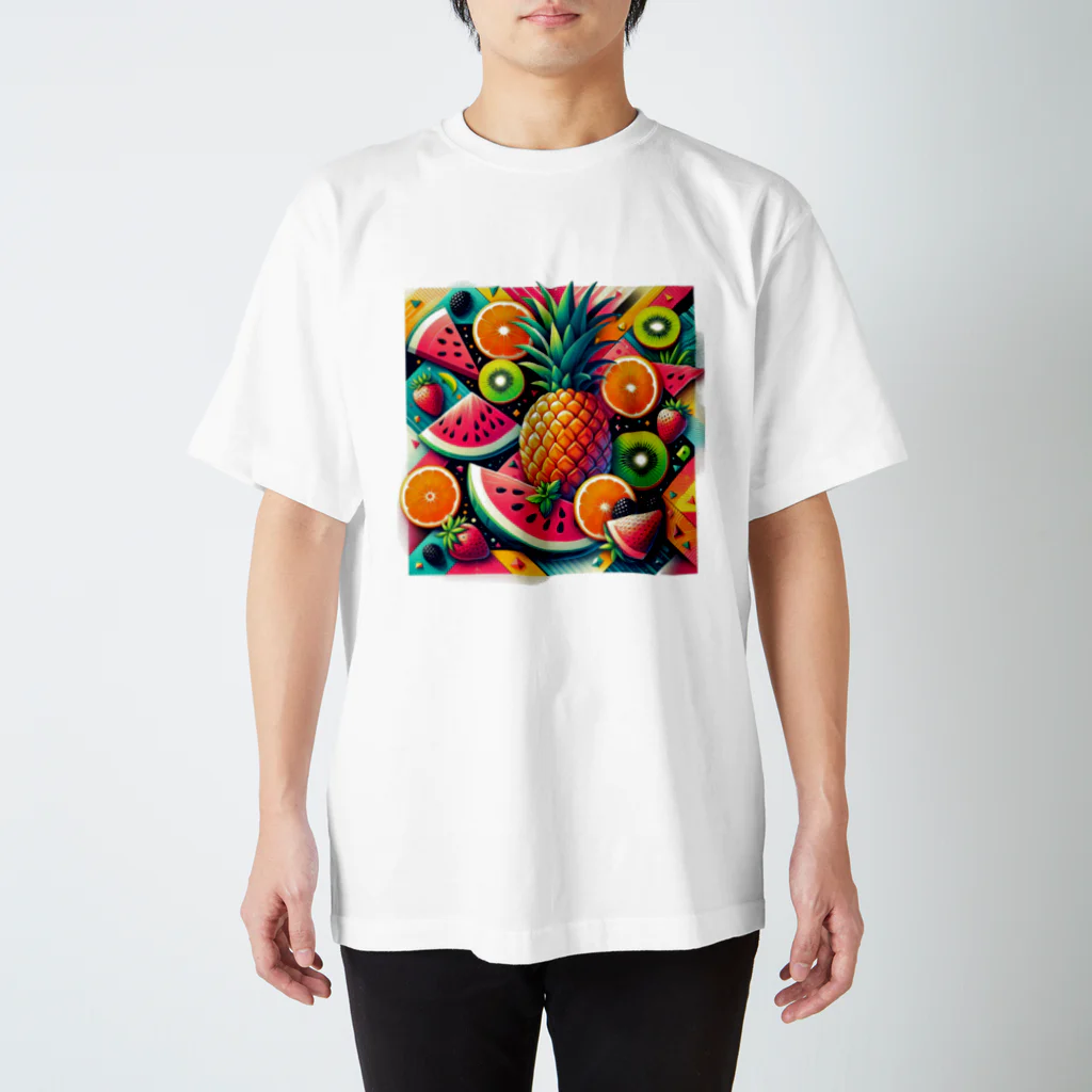 ふぃーちゃーのとろぴかる Regular Fit T-Shirt