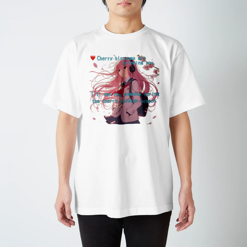 JAPAN THE HEROの🌸桜の季節に💕 スタンダードTシャツ