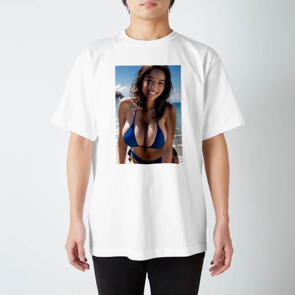 らみょんの水着美女 スタンダードTシャツ