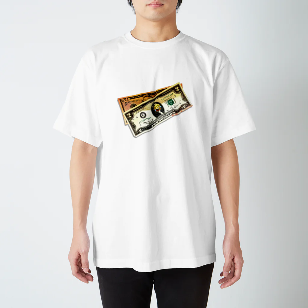 10sのsad dollar スタンダードTシャツ