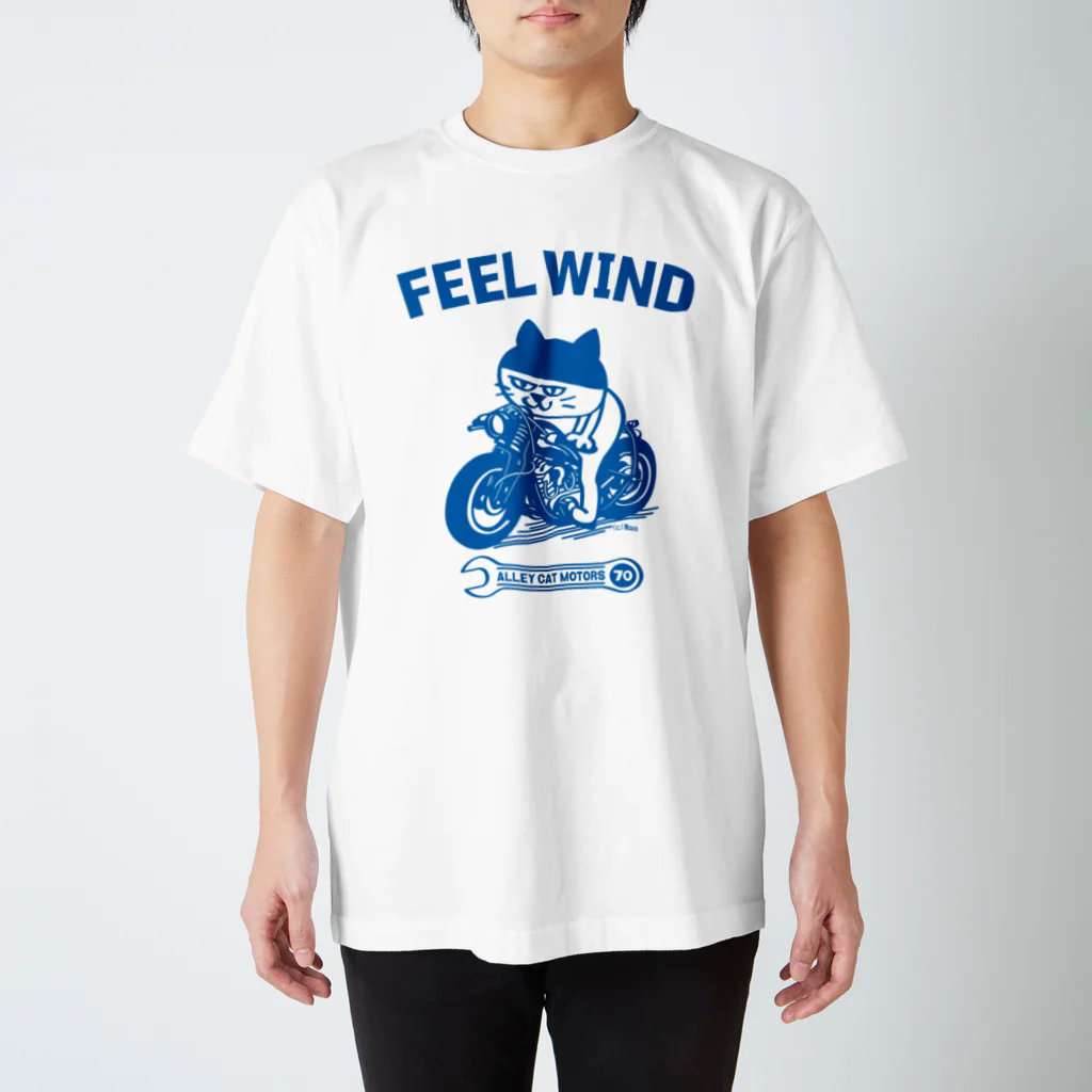 NaoのFEEL WIND 〜ドラ猫モータース〜 1 (b) Regular Fit T-Shirt