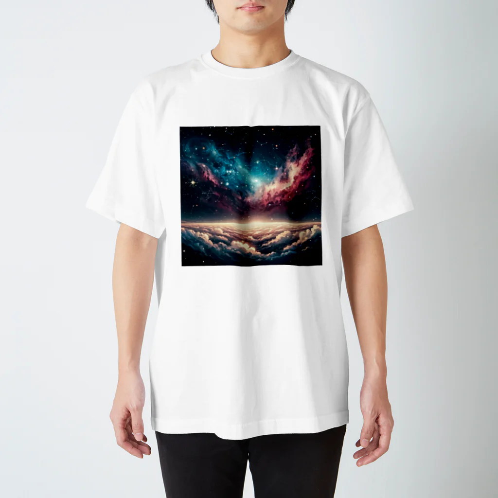 宇宙の神秘グッズ販売所のさいしょの宇宙 スタンダードTシャツ