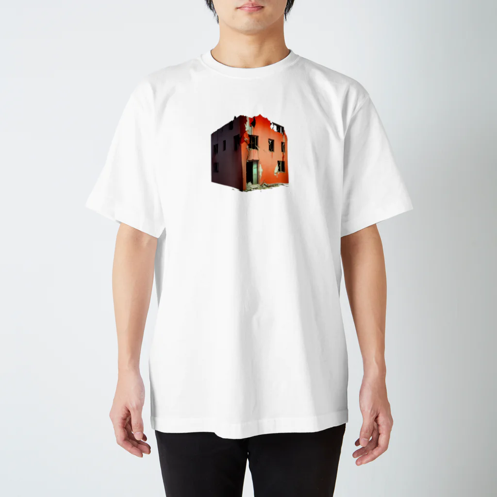 Buildingsの廃墟 11 スタンダードTシャツ