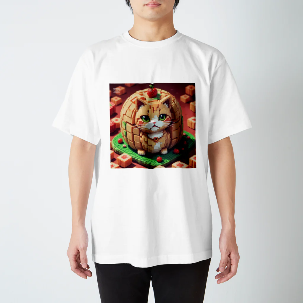 メロンパン猫のメロンパン猫 Regular Fit T-Shirt