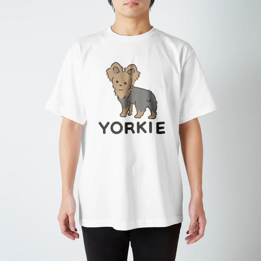 YORKIE DAISUKI～ヨーキーグッズ～のヨーキー Regular Fit T-Shirt