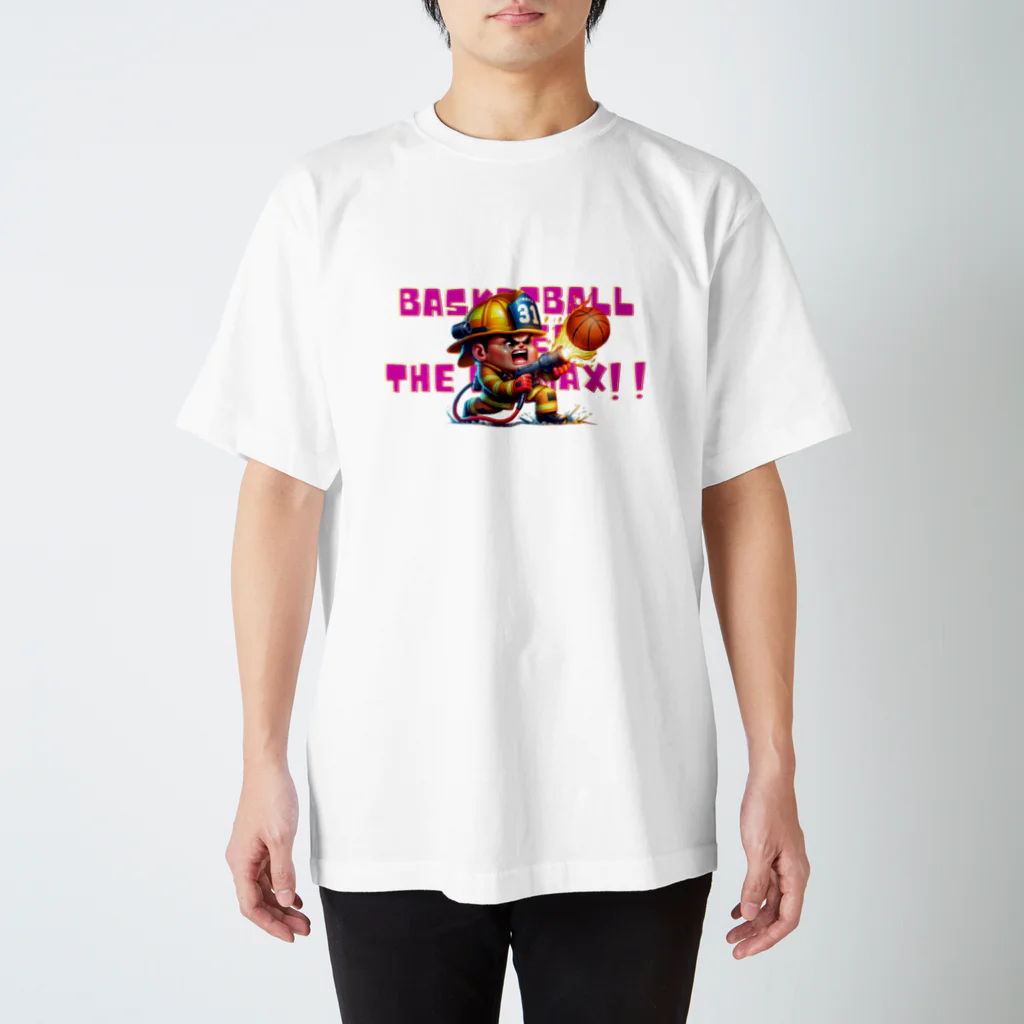 SwishStyle のバスケットレスキュー隊 スタンダードTシャツ