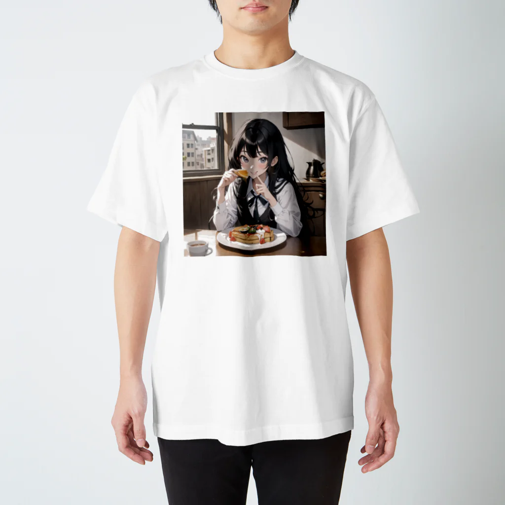 sgt-chikaraの朝食中の女子高生2 Regular Fit T-Shirt