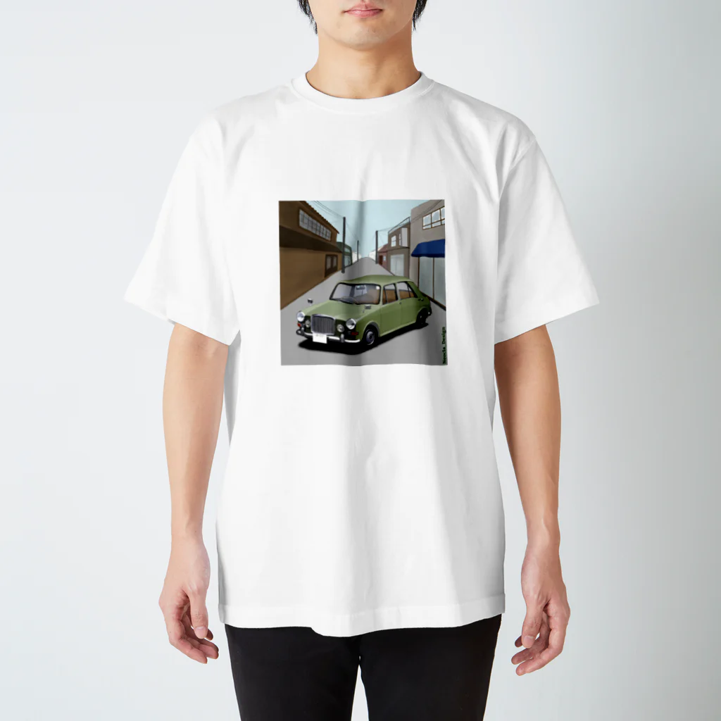 Neocla_DesignのClassic car No.1 Regular Fit T-Shirt