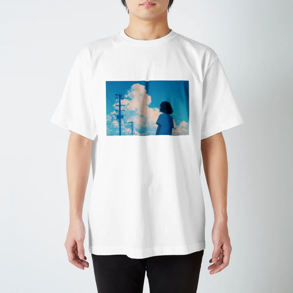 NRUGKの𝕤𝕦𝕞𝕞𝕖𝕣 𝕝𝕠𝕧𝕖シリーズ Regular Fit T-Shirt