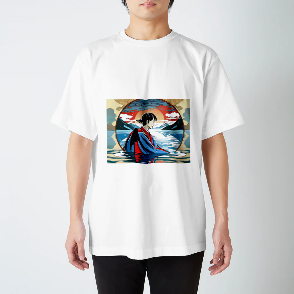 aaaruの和風な人 Regular Fit T-Shirt