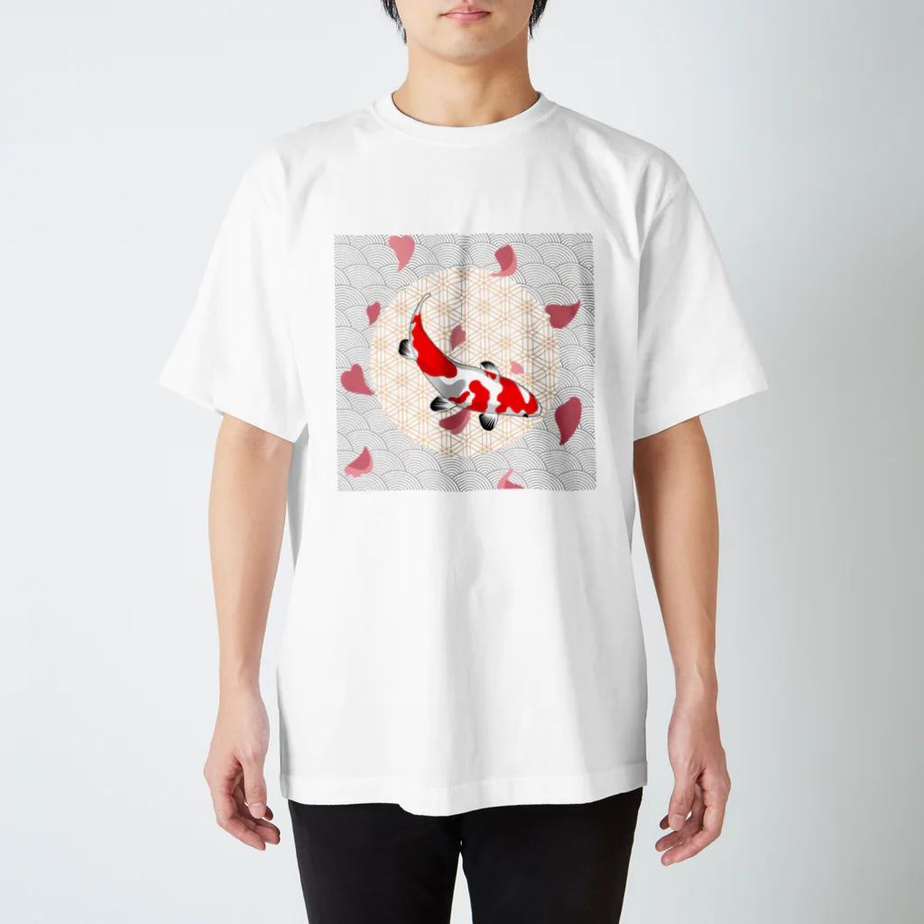 candy1063の鯉 Regular Fit T-Shirt