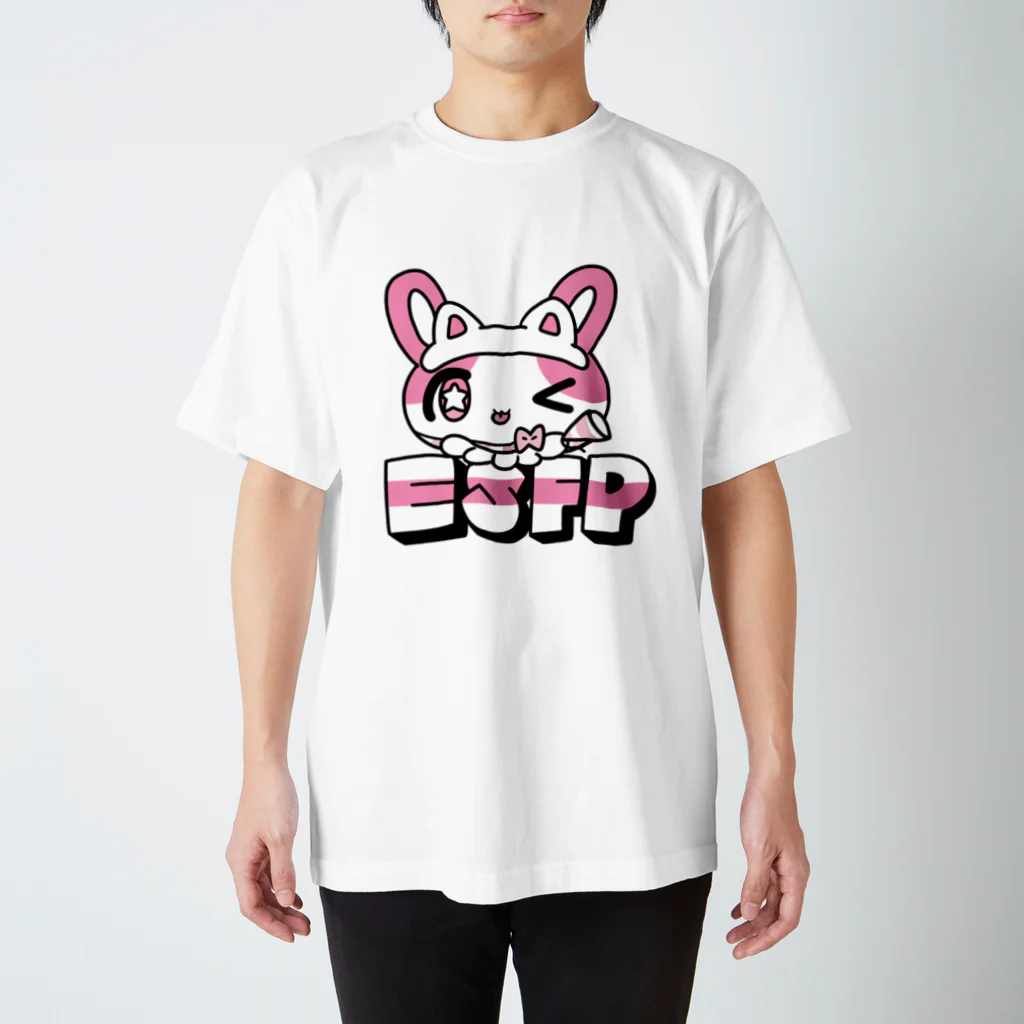 ムラサキゲジゲジのオンラインショップの16性格タコちゃんず ESFP スタンダードTシャツ