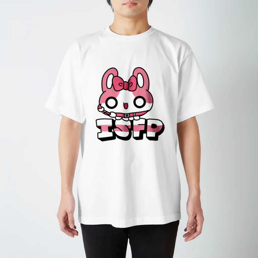 ムラサキゲジゲジのオンラインショップの16性格タコちゃんず ISFP スタンダードTシャツ