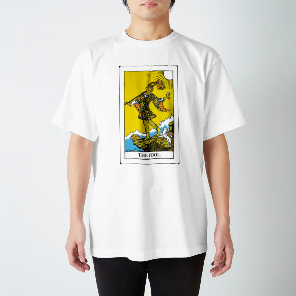 名画スマホケース・オンラインストア【クラウド】のウエイト版「THE FOOL」 Regular Fit T-Shirt