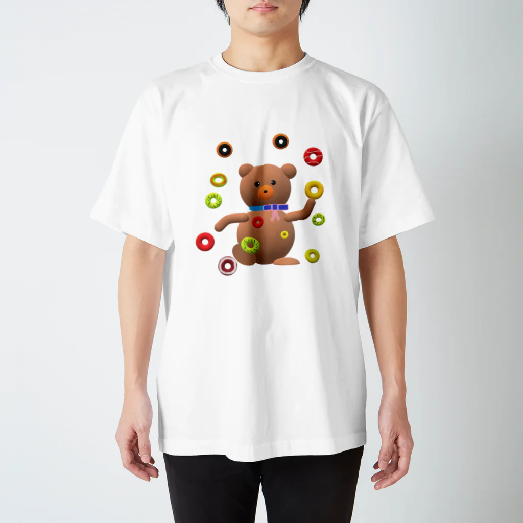 あるてみらのドーナツクマちゃん🍩 スタンダードTシャツ