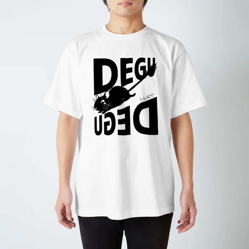 でっぱ王国のDEGUデグー スタンダードTシャツ