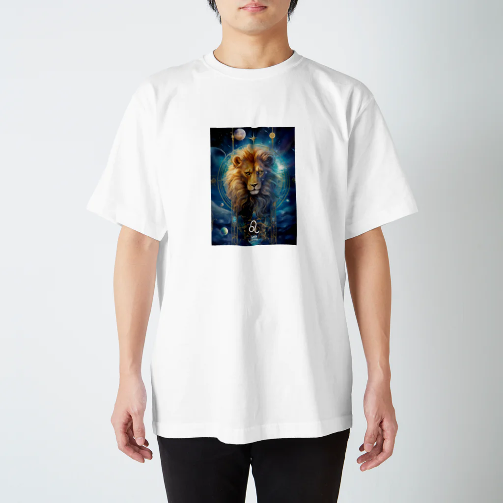 フォアネイル開運ショップの獅子座（Leo） スタンダードTシャツ