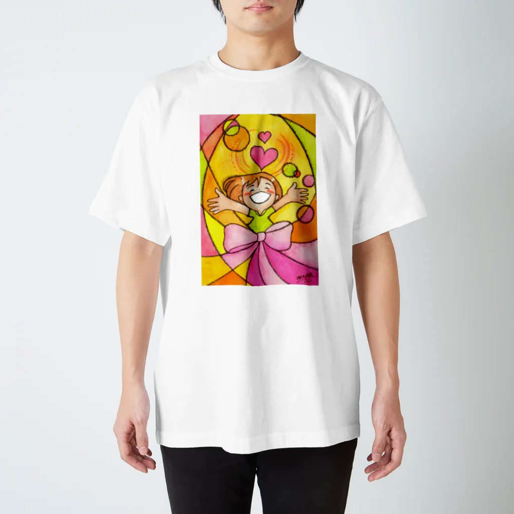 樹木の音色のHappysmile Regular Fit T-Shirt