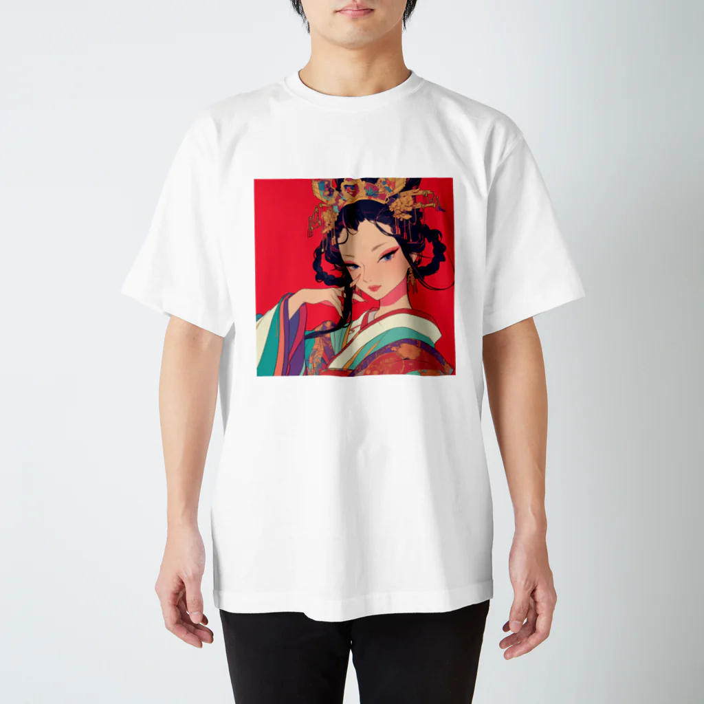 AQUAMETAVERSEの錦絵の微笑 Marsa 106 Regular Fit T-Shirt