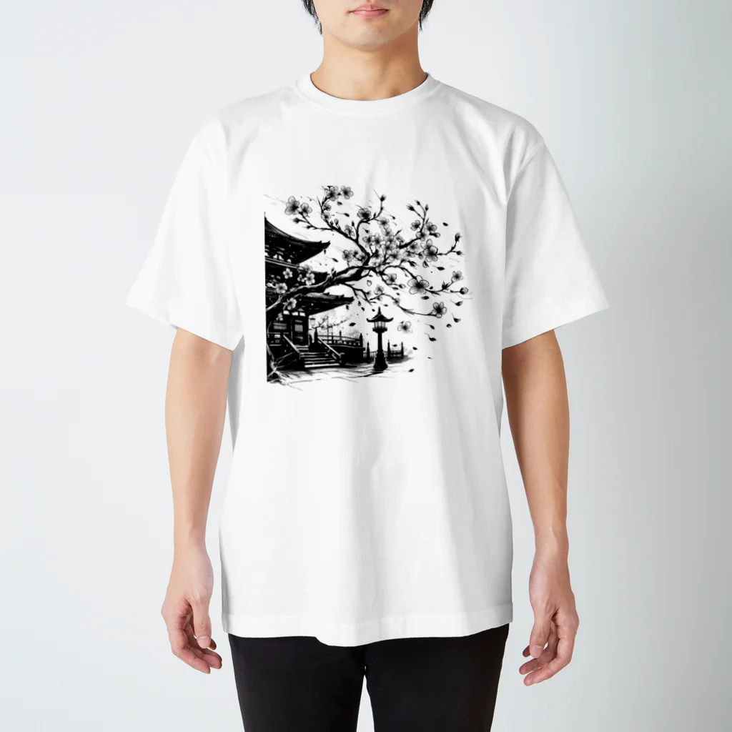 和柄webの和　Tシャツ Regular Fit T-Shirt